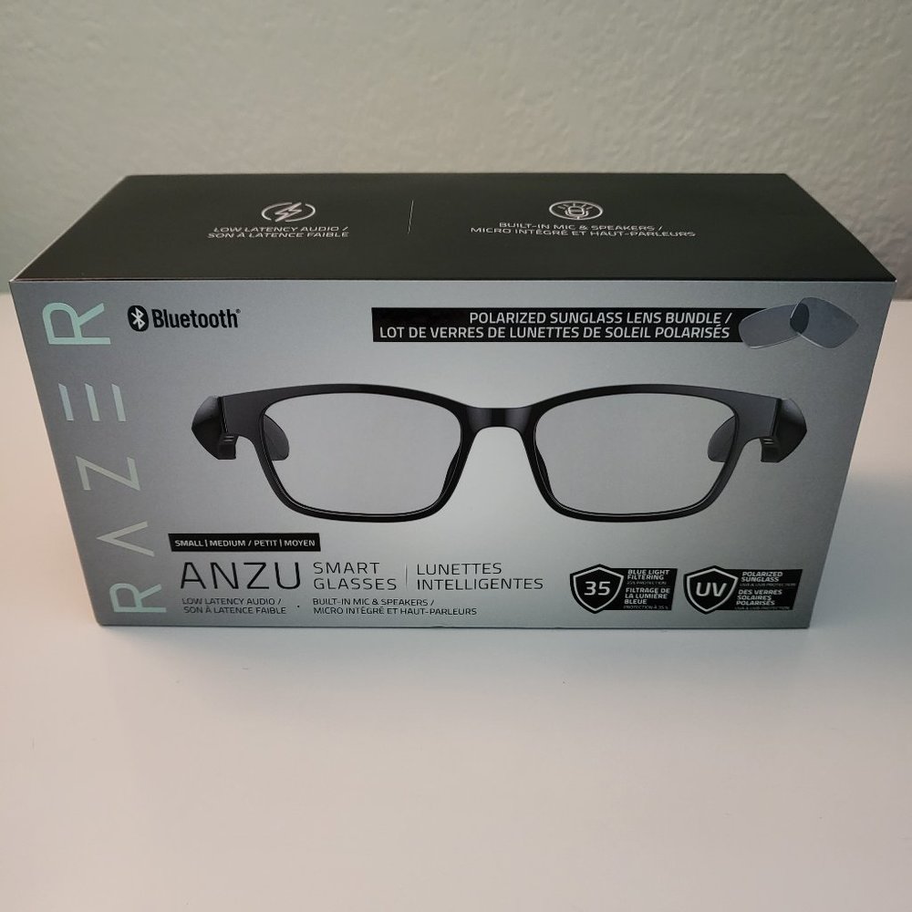 Razer Anzu Gaming Smart Glasses/Sun Glasses, Small